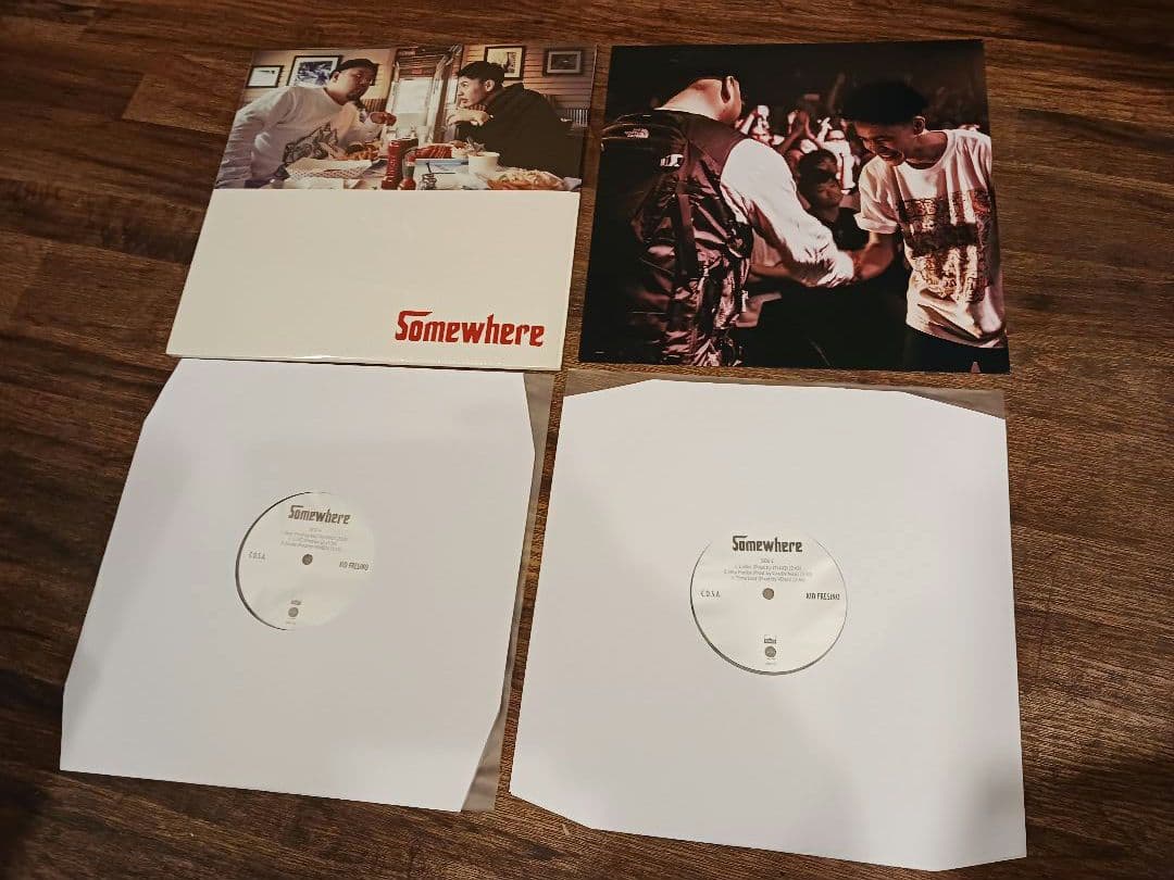 C.O.S.A. × KID FRESINO / Somewhere《レコード》 - メルカリ