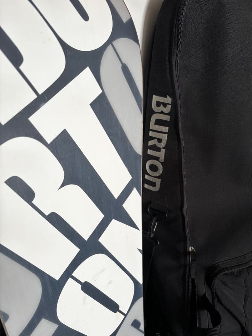 Burton スノーボード ケース&バインディング付き