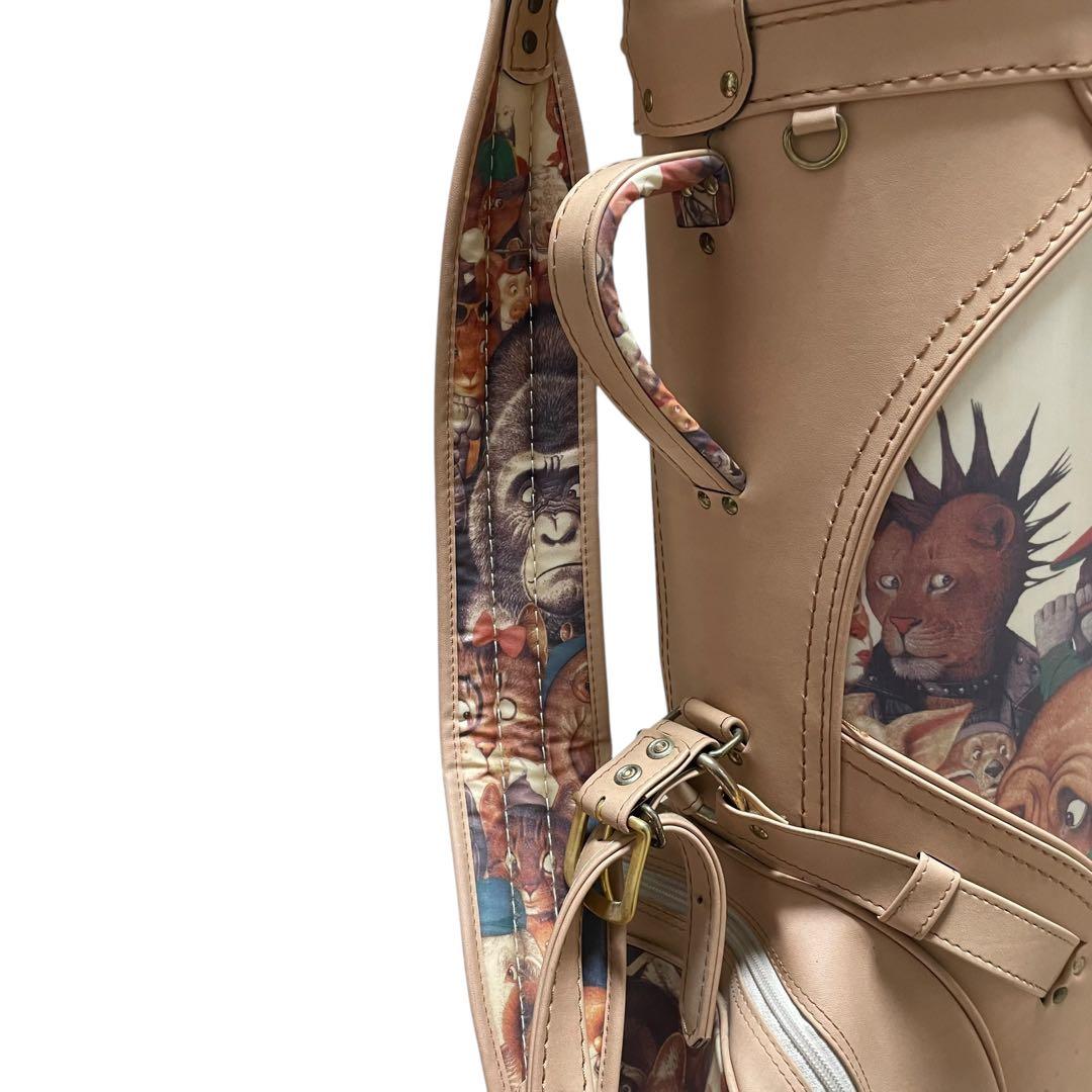 【激レア✨】 クニオコレクション ゴルフ キャディバッグ レザー ヴィンテージ