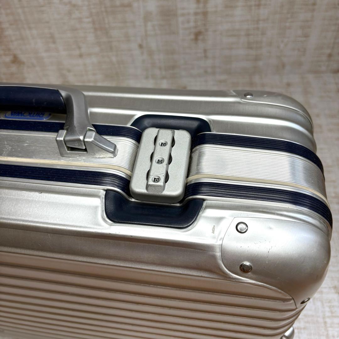 廃盤RIMOWAトパーズ　シルバーインテグラル　32L 2輪　機内持込み