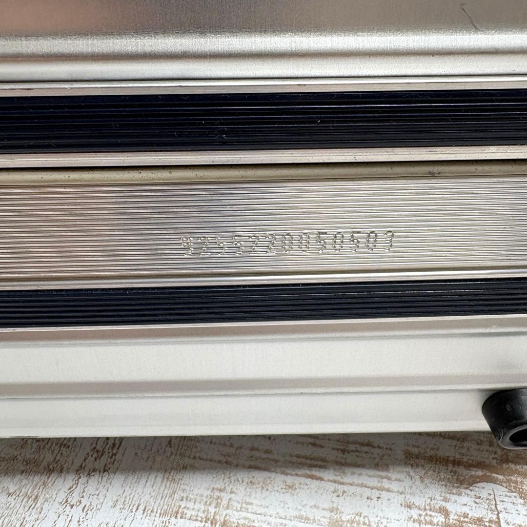 廃盤RIMOWAトパーズ　シルバーインテグラル　32L 2輪　機内持込み