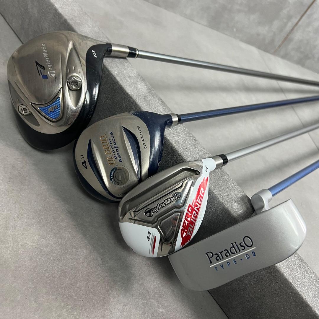 テーラーメイド　ヨネックス　レディースゴルフ10本セット　右　L　タイトリスト