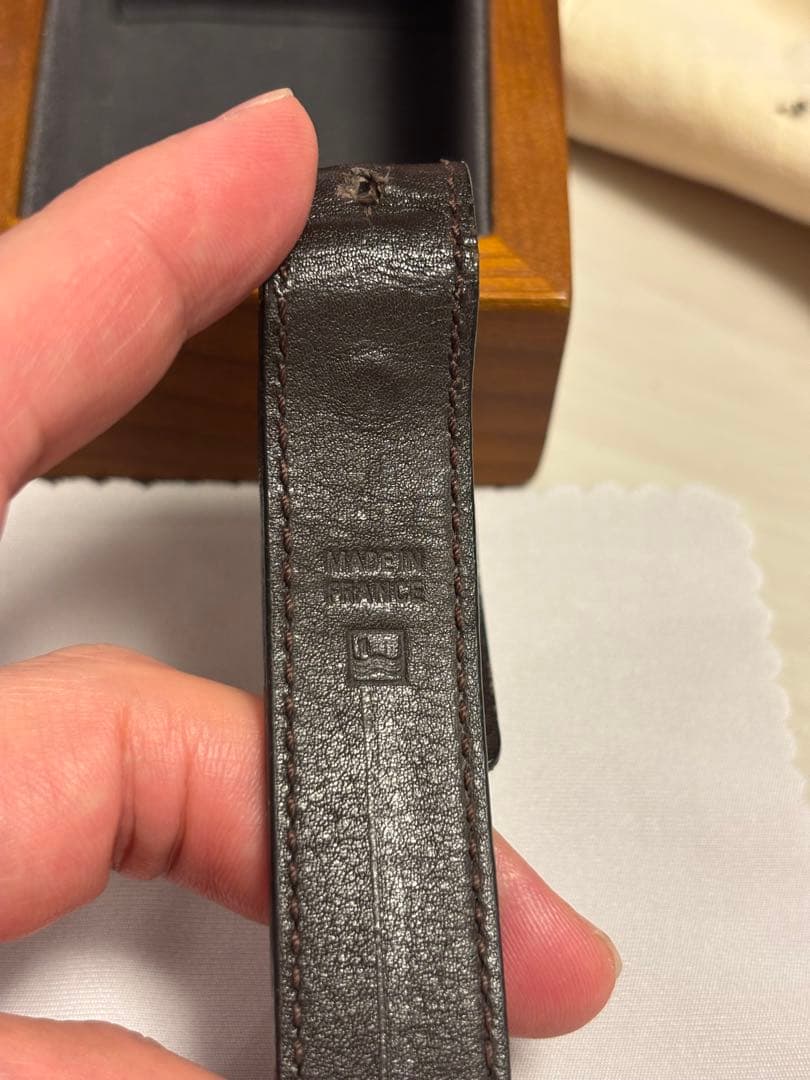 ダンヒル ドライビングウオッチ ウェイファー8035 ダークブラウン純正