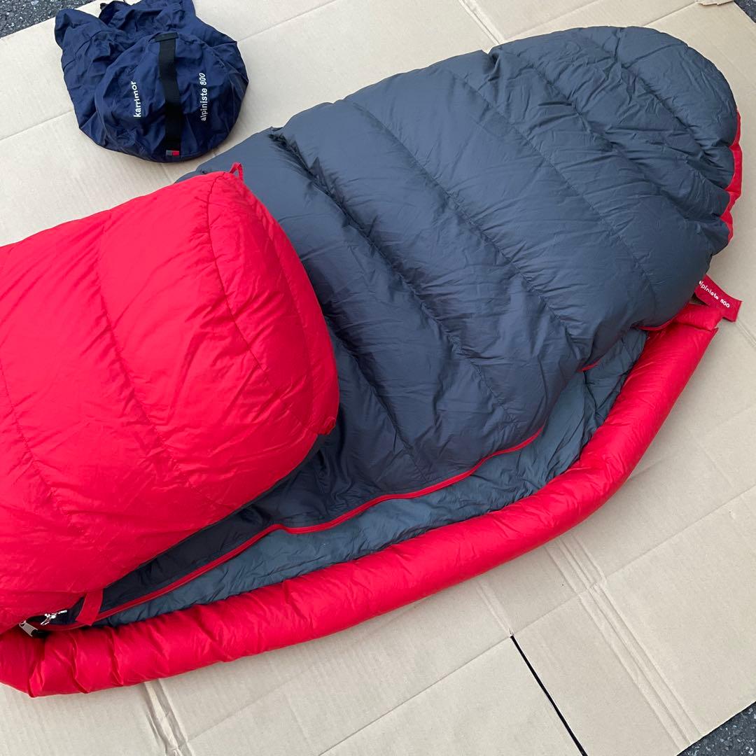 カリマー 冬用ダウンシュラフ　karrimor alpiniste 800