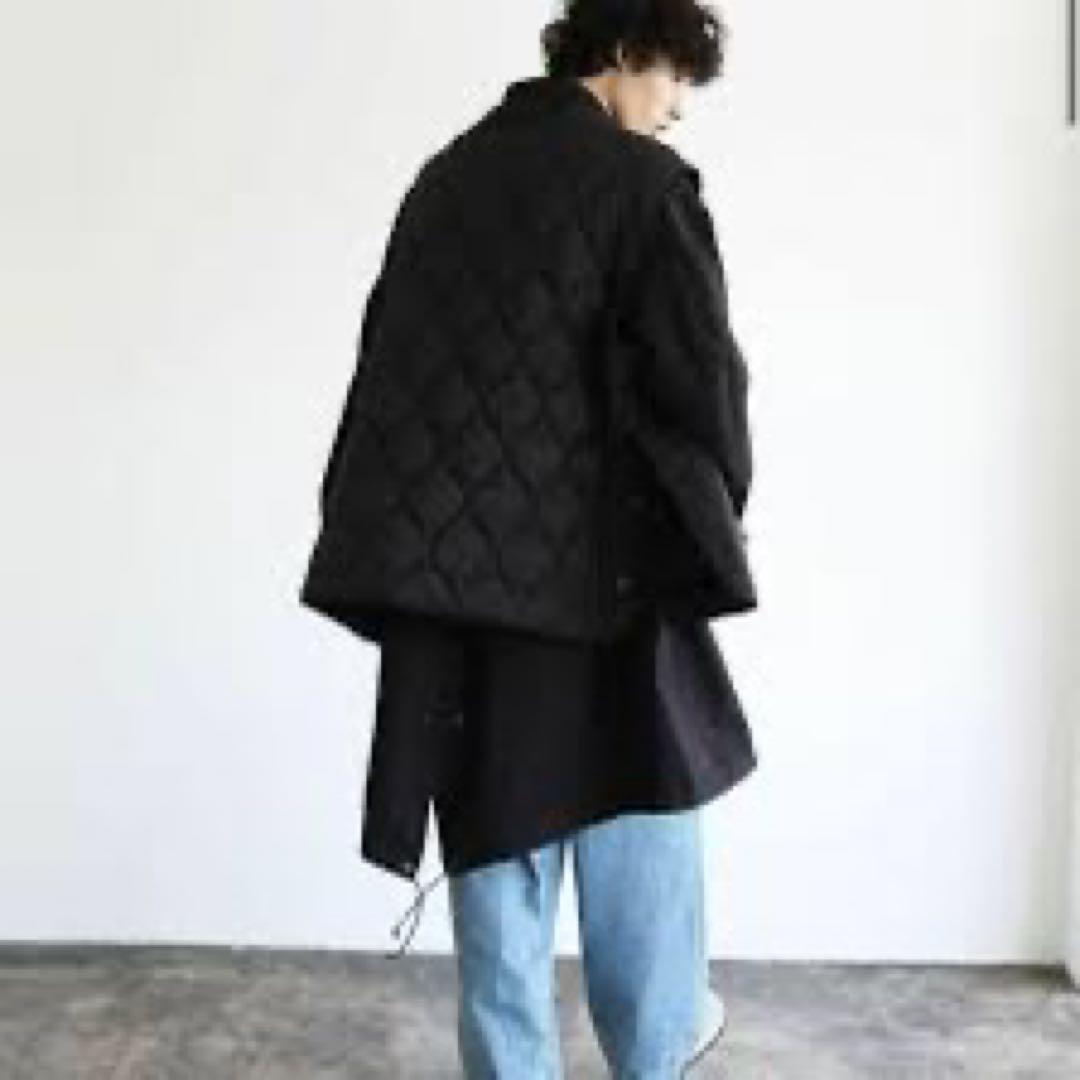 VICTIM M65 BIG COAT＆ QUILTED BIG VEST M
