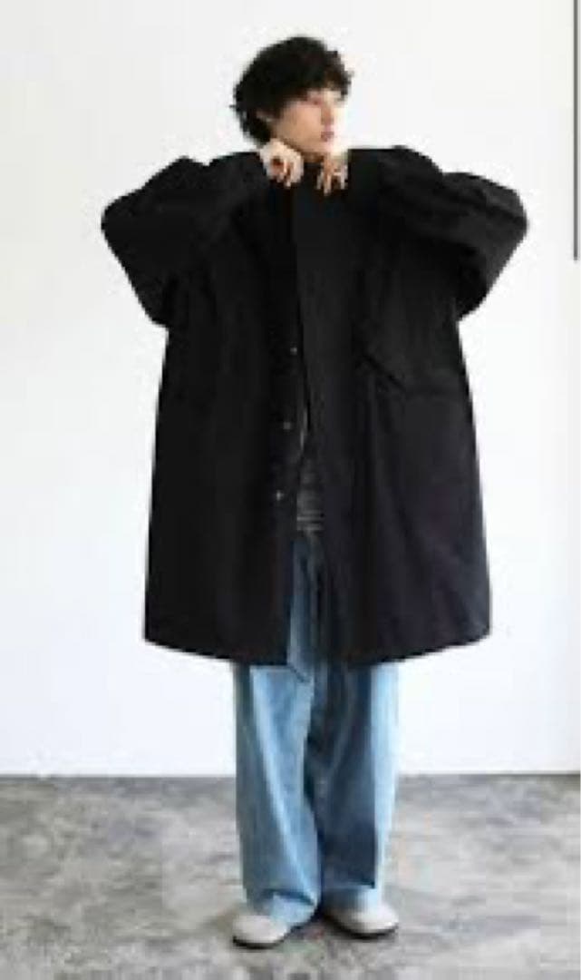 VICTIM M65 BIG COAT＆ QUILTED BIG VEST M