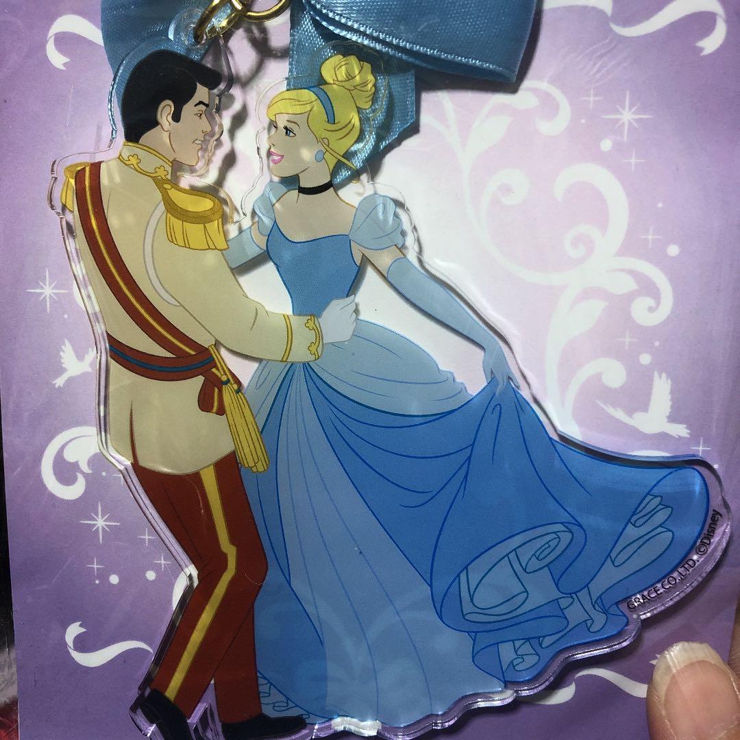 新品 ディズニープリンセス バッグチャーム シンデレラ アリエル ベル 他