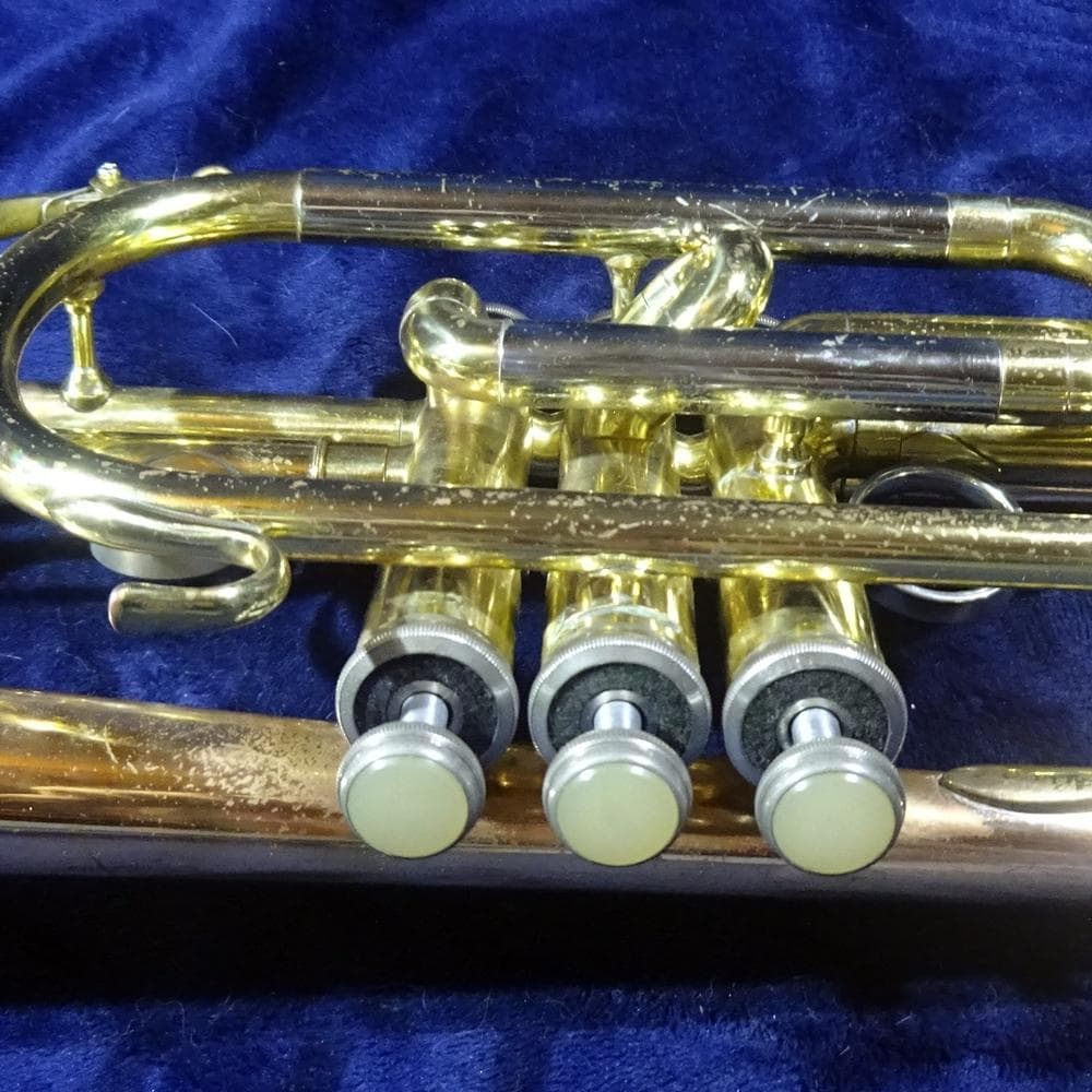 YAMAHA YCR-332 インペリアルコルネット 赤ベル ロングカスタム仕様