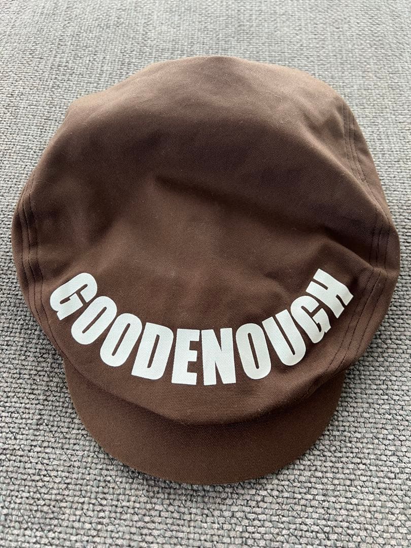 GOODENOUGH グッドイナフ ハンチング キャスケット ブラウン L