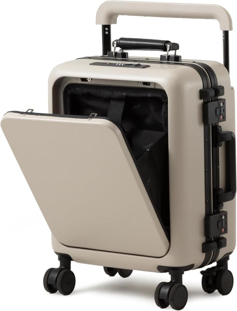 [MAIMO] スーツケース 機内持ち込み Sサイズ フロントオープン