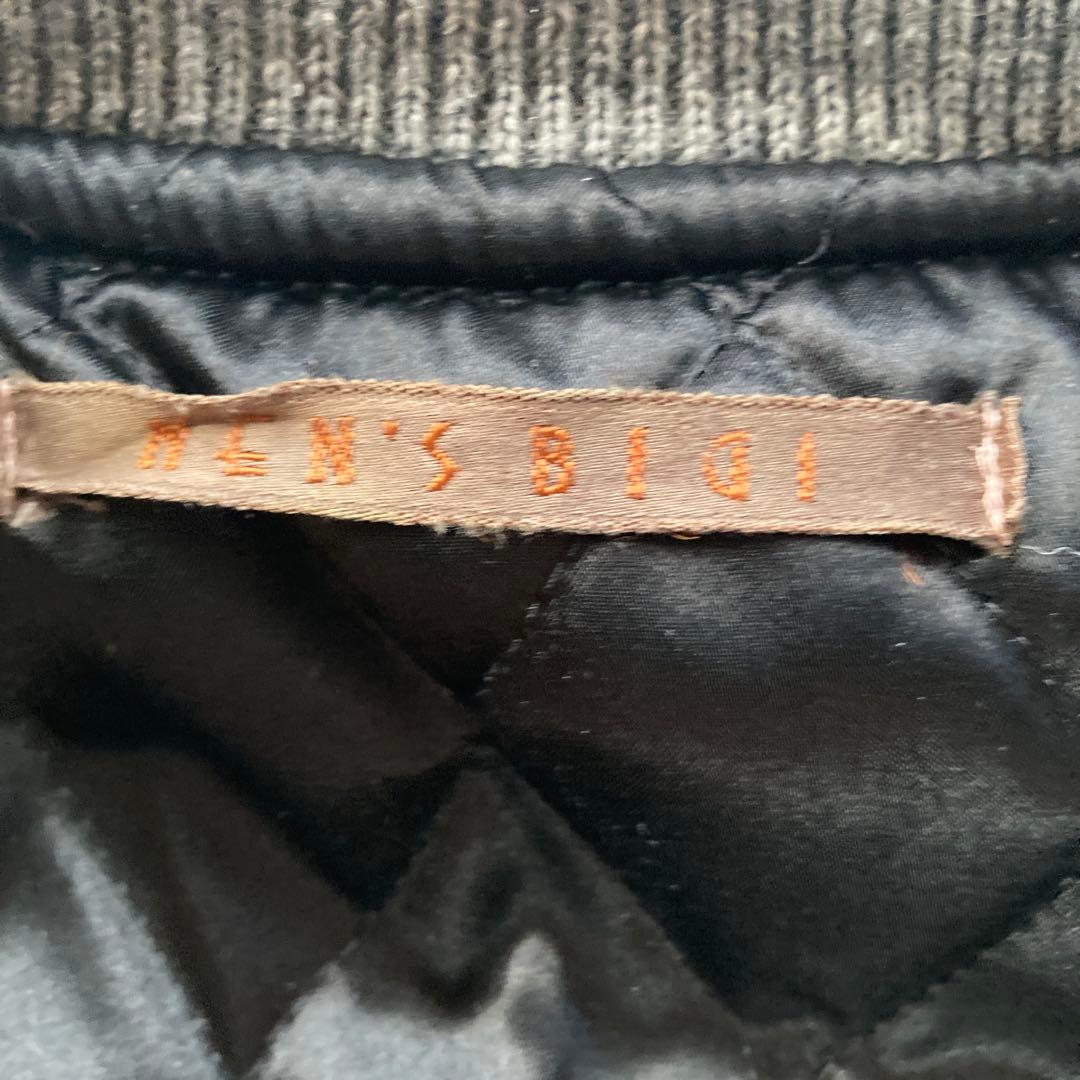 希少XLサイズ　美品　80s MEN’S BIGI 袖レザー　スタジャン