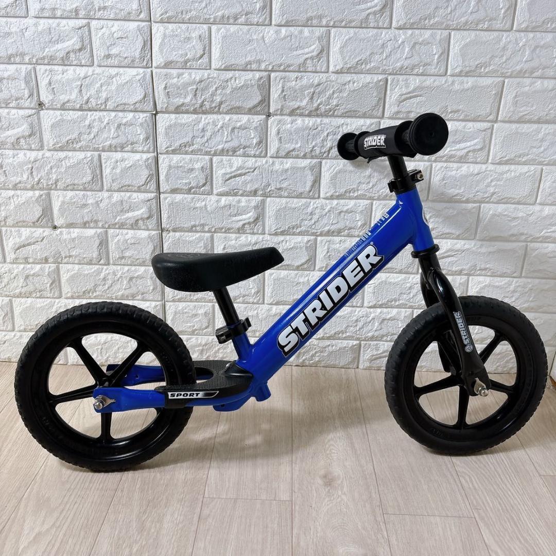 ストライダー スポーツモデル ブルー 12インチ 子供 キッズ 自転車 大人気