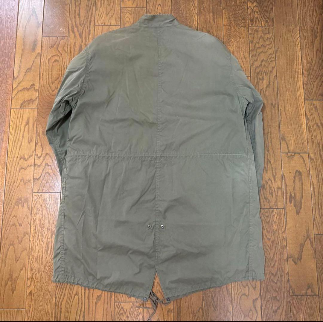 FRAMeWORK キルティングライナー付きフィールドパーカー モッズコート