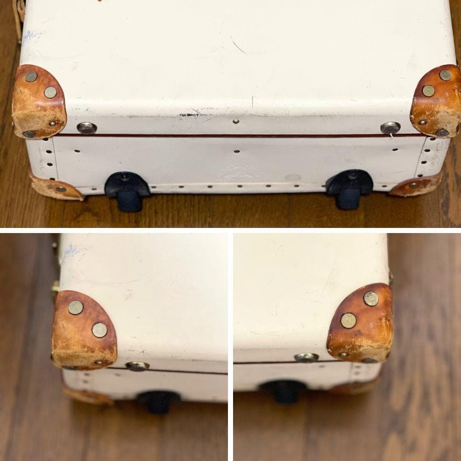 【✨グローブトロッター✨ サファリ】 キャリーオン 2輪 アイボリー