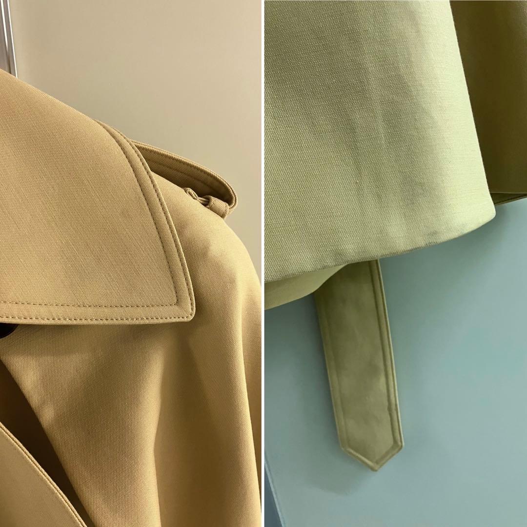 【KHAITE】\"Donna\" cape-effect trench coat