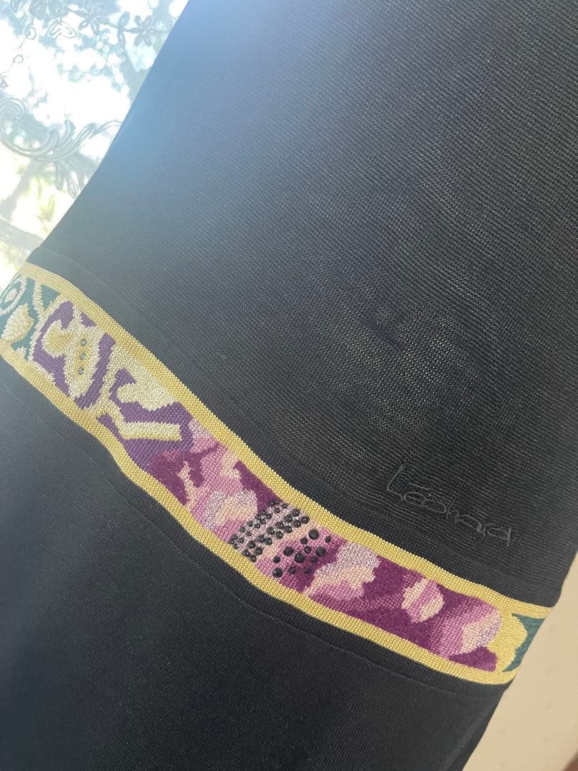 レオナール　　シルクタイトワンピース