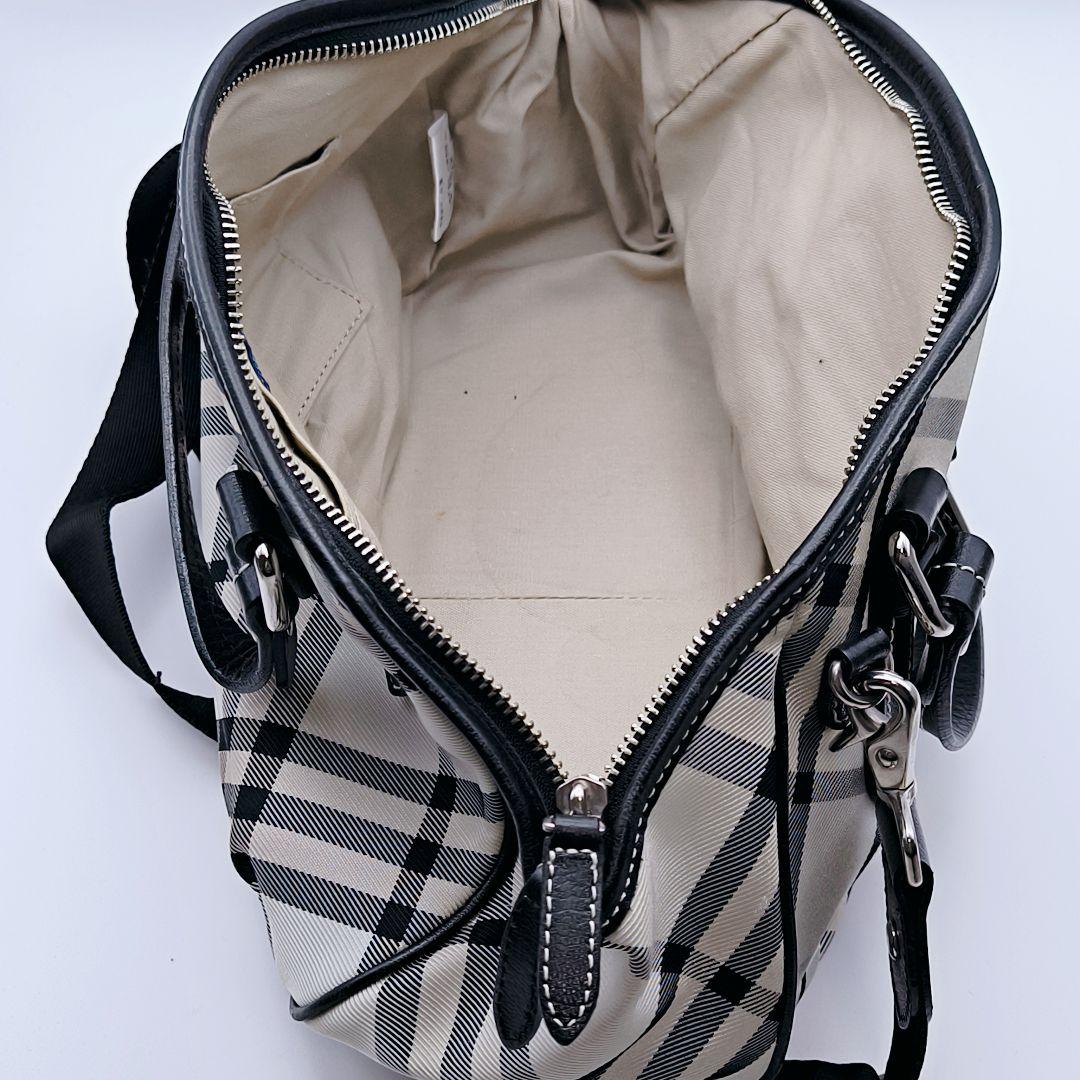 バーバリーブルーレーベル 2way ハンドバッグ ショルダーバッグ ノバ