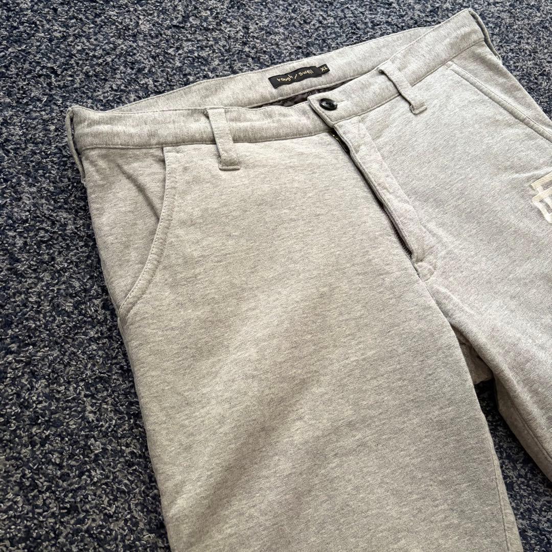 ラフアンドスウェル　中綿　スウェット　パンツ　ゴルフウェア　グレー　サイズXL