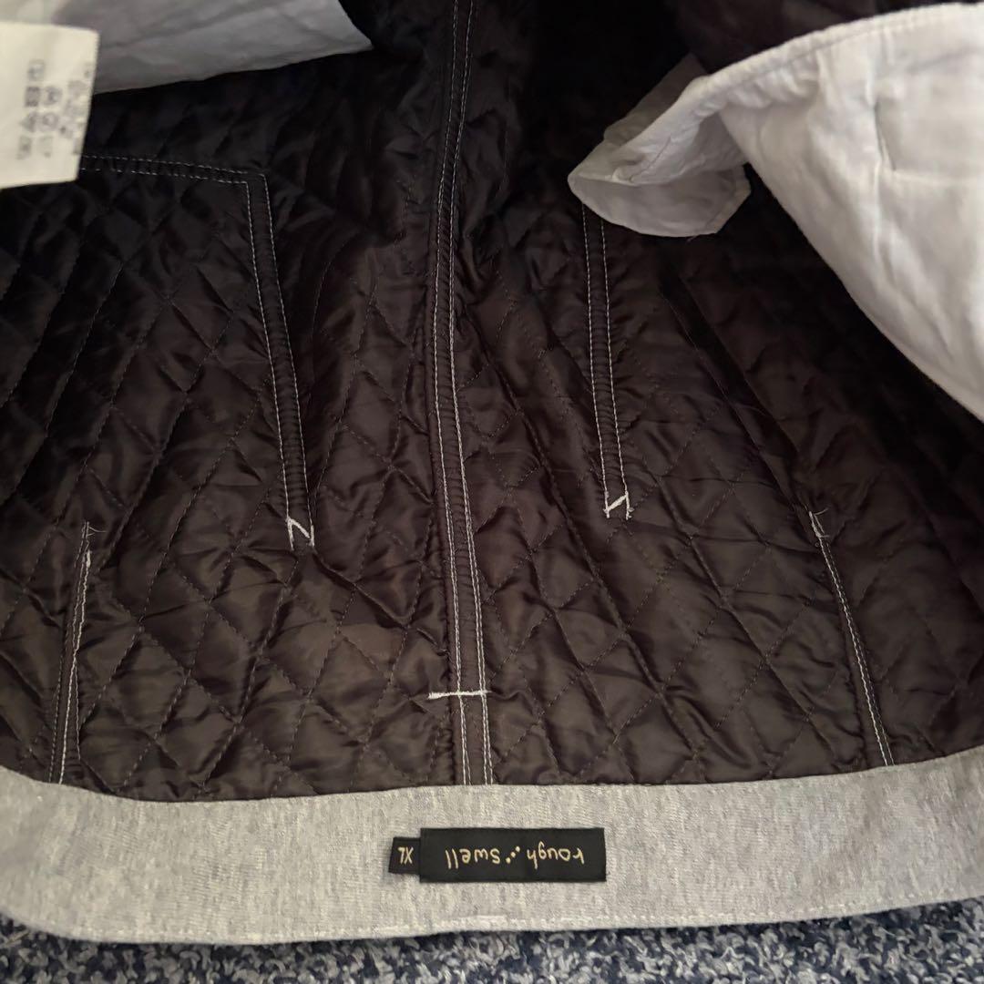 ラフアンドスウェル　中綿　スウェット　パンツ　ゴルフウェア　グレー　サイズXL