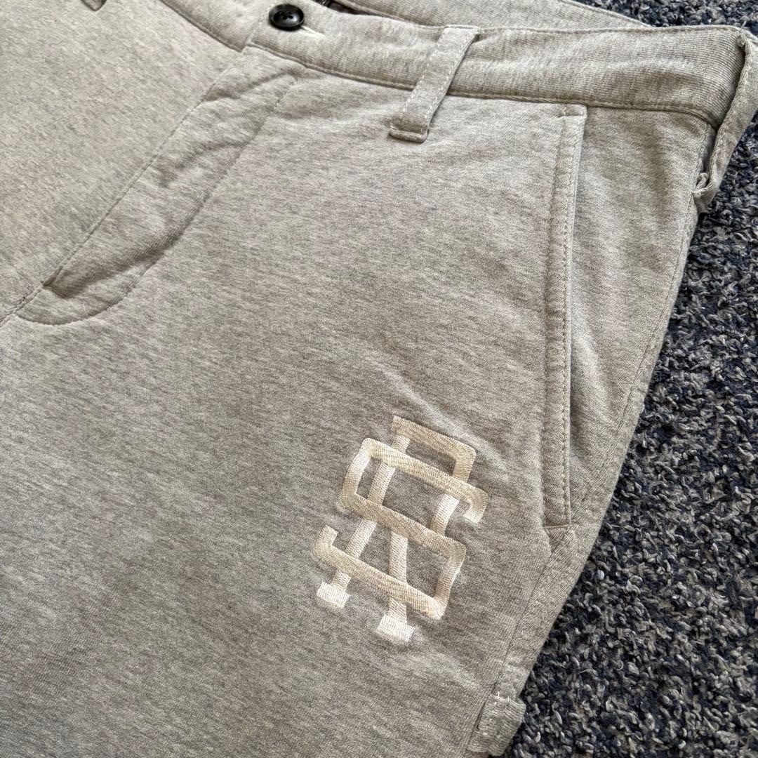 ラフアンドスウェル　中綿　スウェット　パンツ　ゴルフウェア　グレー　サイズXL