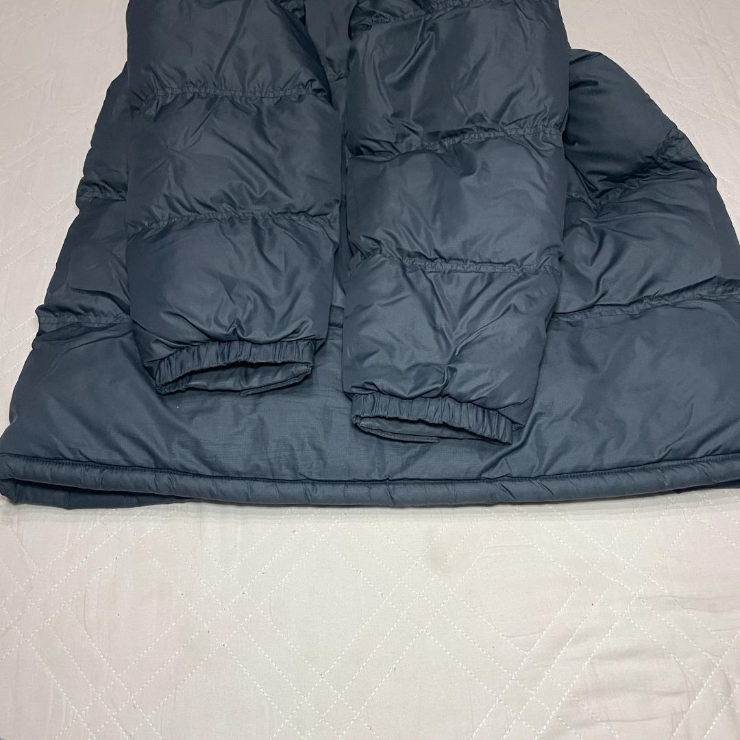 美品　NIKE　ナイキ　ベンチコート　ダウンコート　ブラック　XL　赤　ロゴ