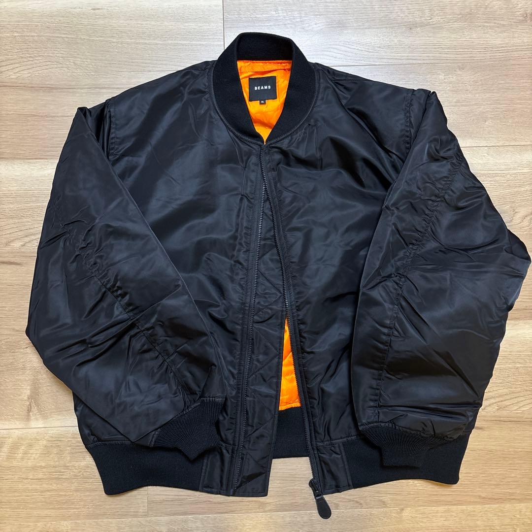 BEAMS リラックスフィット THERMOLITE(R) MA-1