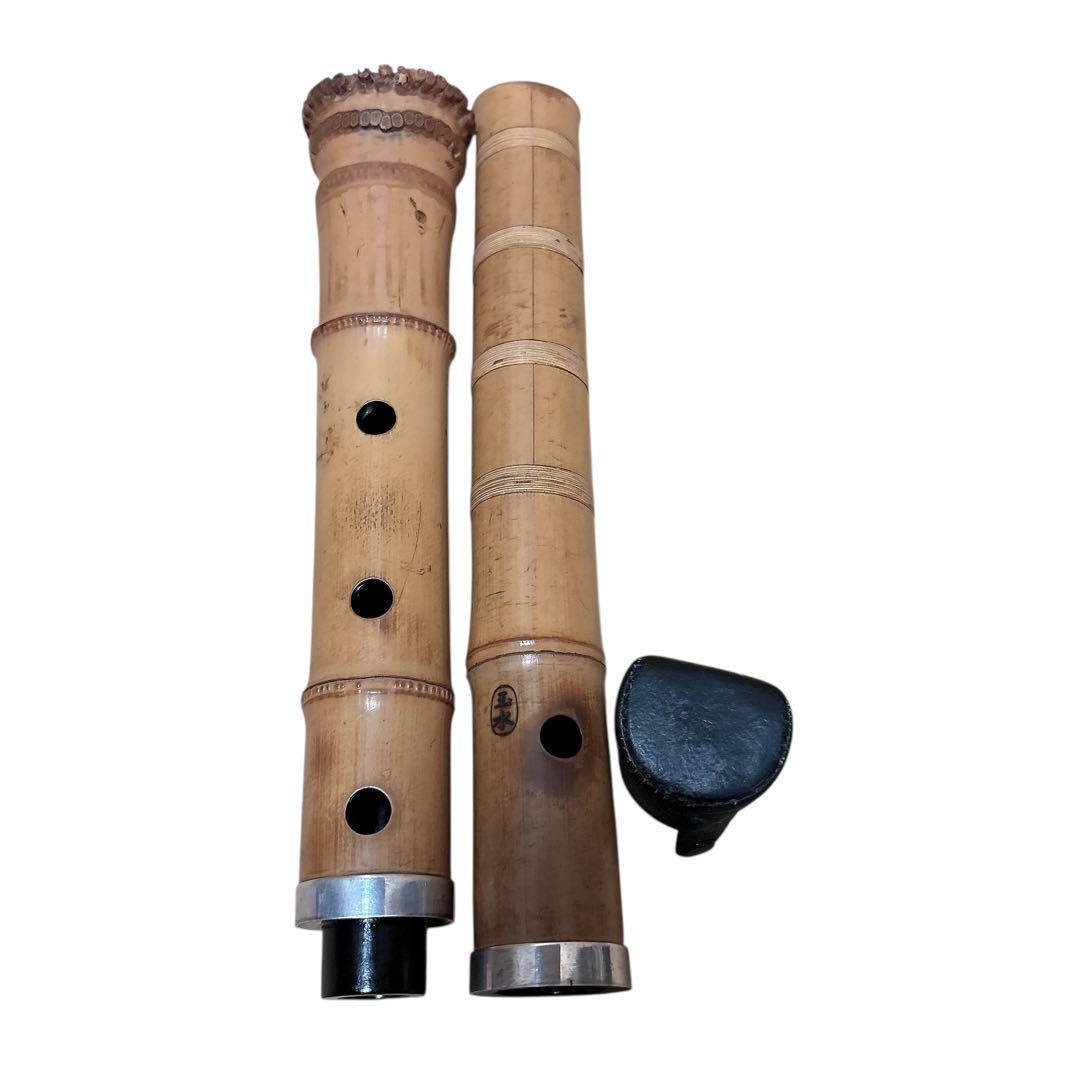 ○セール○ 尺八　玉水銘　1尺8寸管(約55cm)