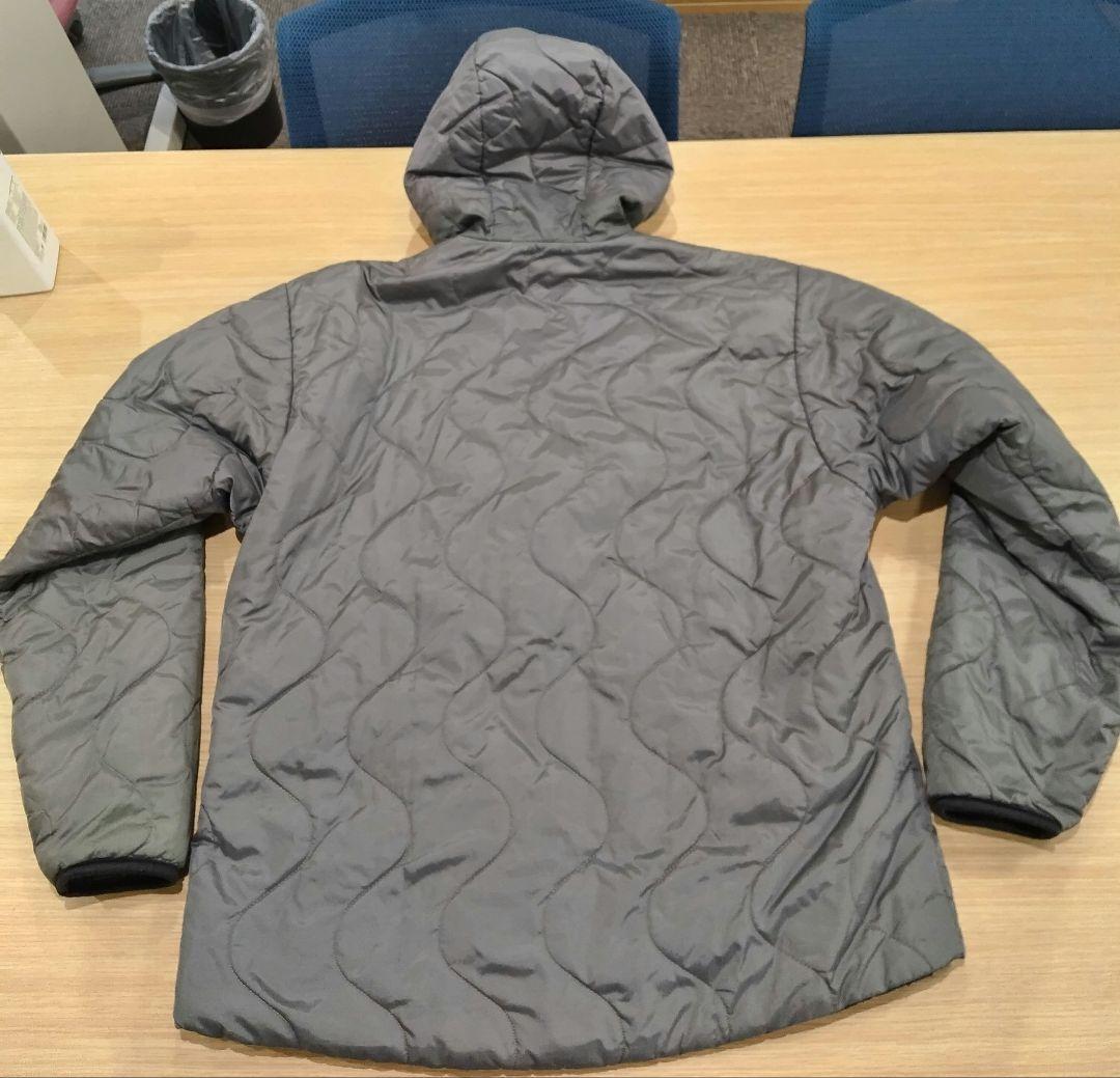 USA製 ワイルドシングス プリマロフト L ブラック×グレー