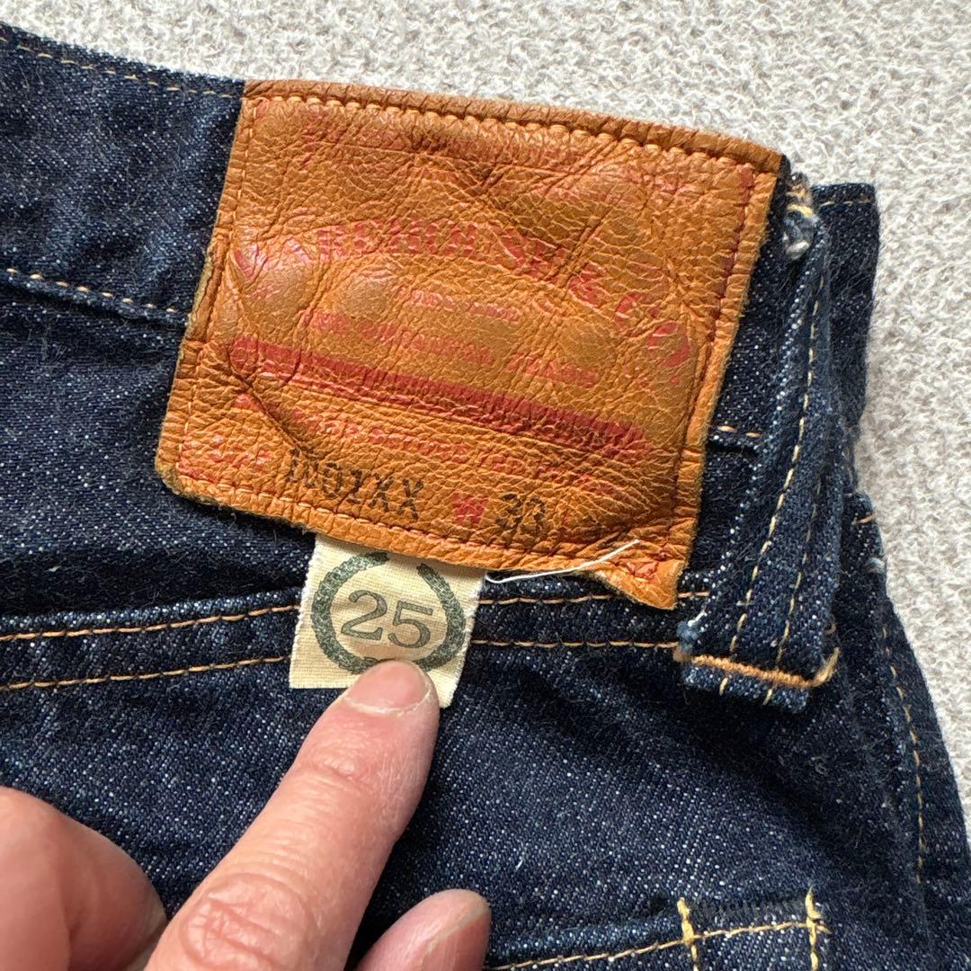 美品ウエアハウス Lot1001XX1950 25周年記念モデルW33501xx