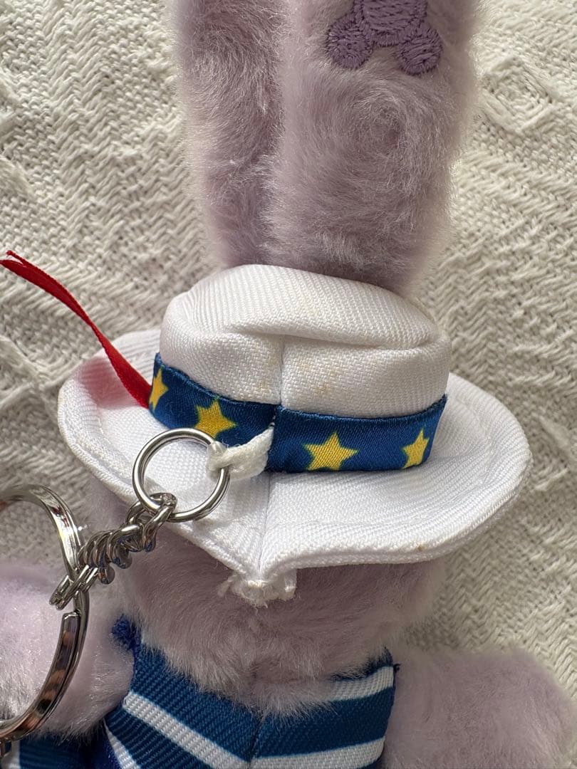 ステラルー　クッキーアン　ぬいぐるみキーチェーン　香港ディズニー14周年　未使用