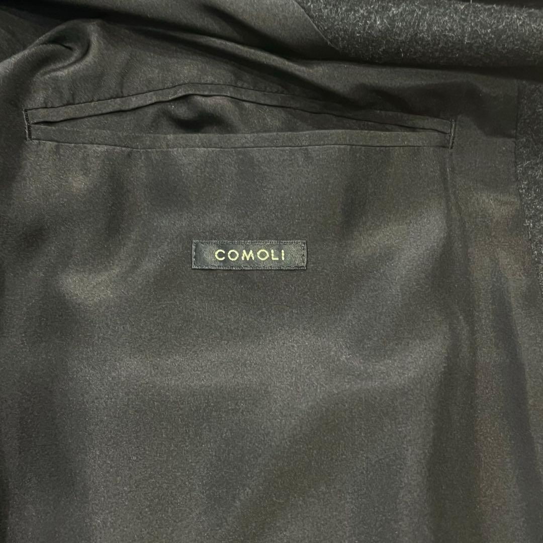 COMOLI 25AW カシミヤ バルカラーコート ステンカラーコート