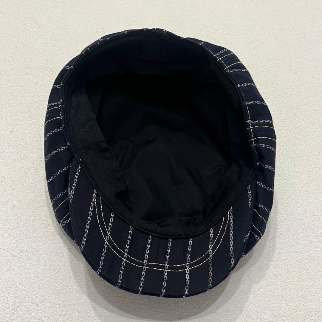 FREEWHEELERS 極美品 チェーン ストライプ キャスケット ハンチング