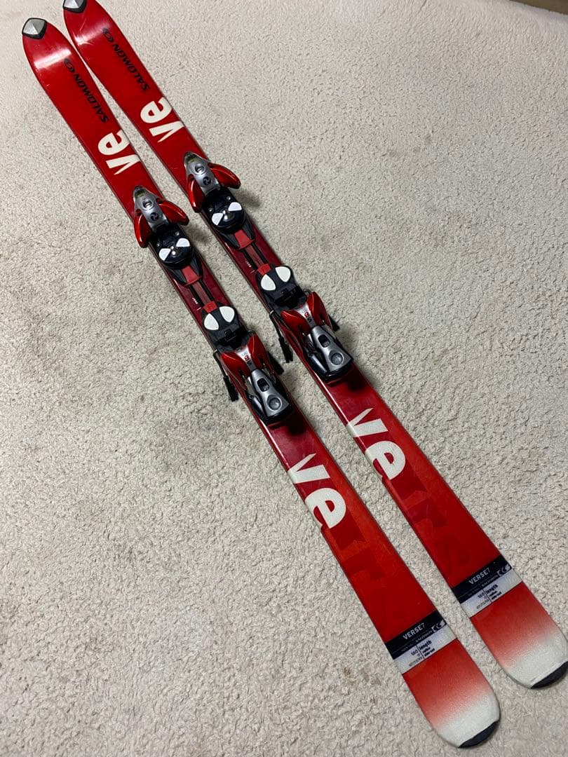 サロモン VERS 160cm スキー板ツインップ中古