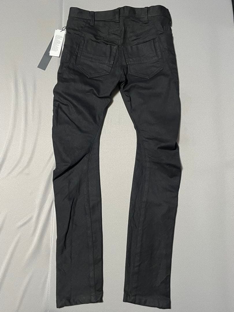 JULIUS 24SS ストレッチ スキニーデニム 黒 size1 定番型 美品