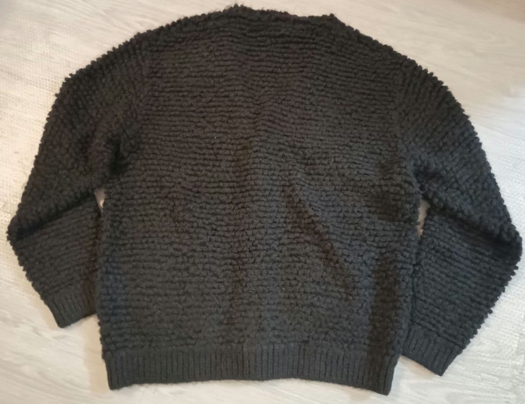 トップス Supreme Textured Knotted Cardigan BLACK