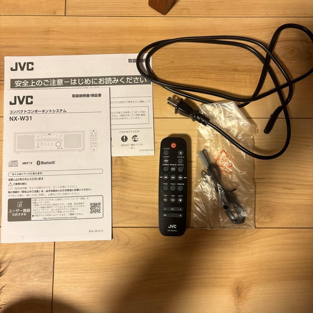JVC コンパクトコンポーネントシステム NX-W31