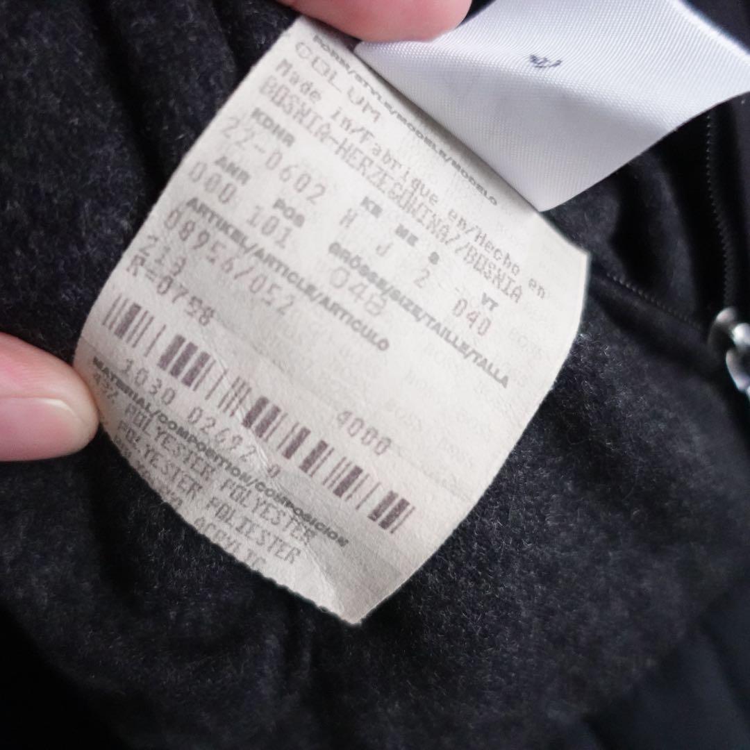 HUGO BOSS 中綿スタンドカラーコート　ブラック　48