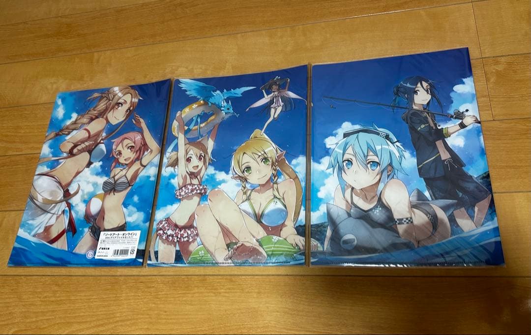 ソードアート・オンライン abecクリアファイルセット - メルカリ
