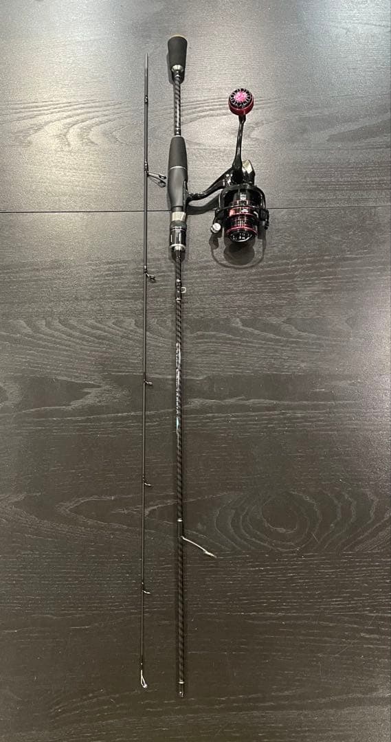 バス釣り2セット・ベイトロッド&リール(左巻)スピニングロッド&リール・ライン付