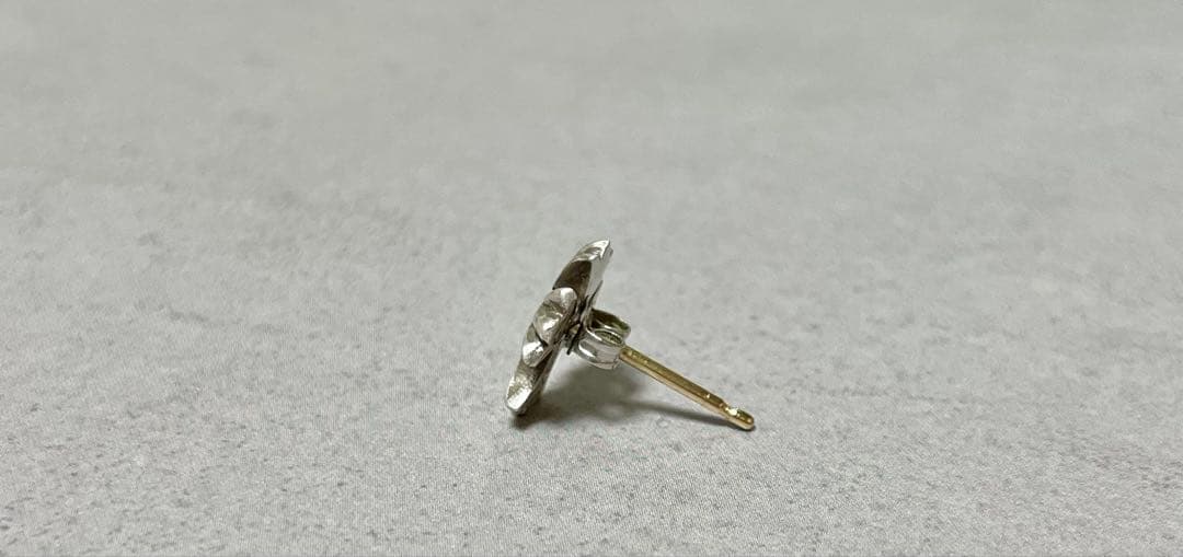 クロムハーツ CHクロスベビーファットスタッドピアス with ダイヤモンド