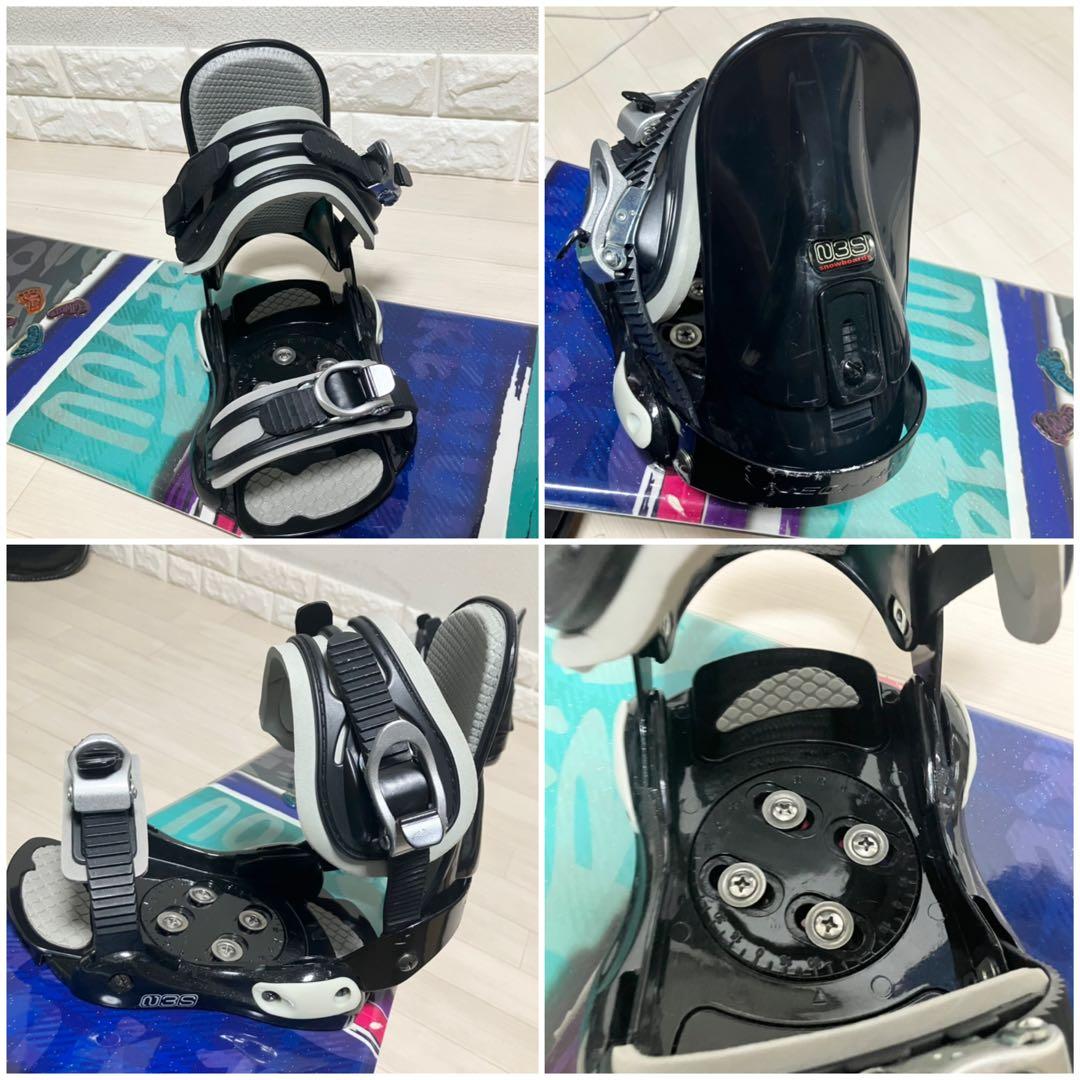 バック付/IGNIO GRV-RCイグニオ ロッカースノーボードセット155cm