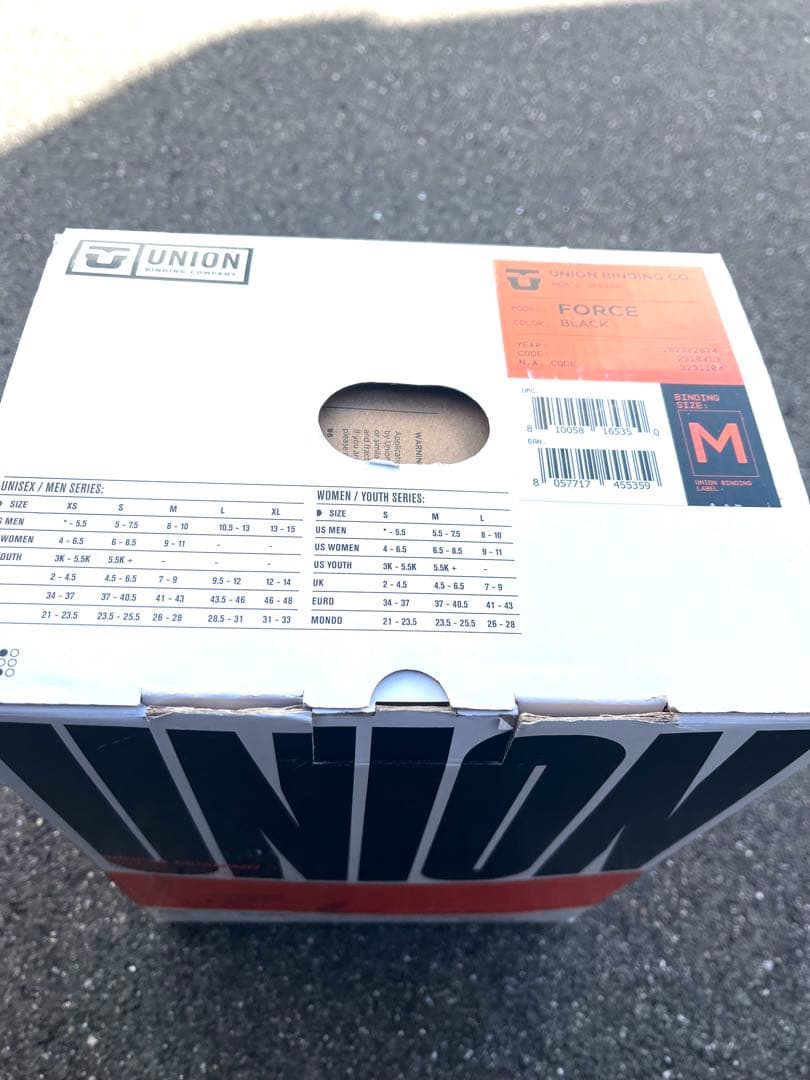 UNION FORCE サイズM 2024モデル　艶消し黒