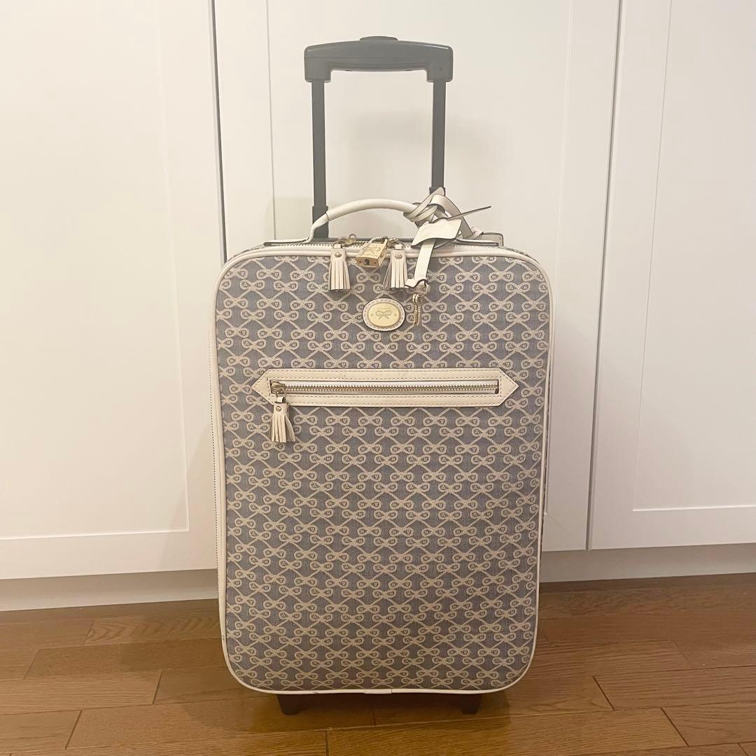 Anya Hindmarch アニヤハインドマーチ キャリーバッグ スーツケース