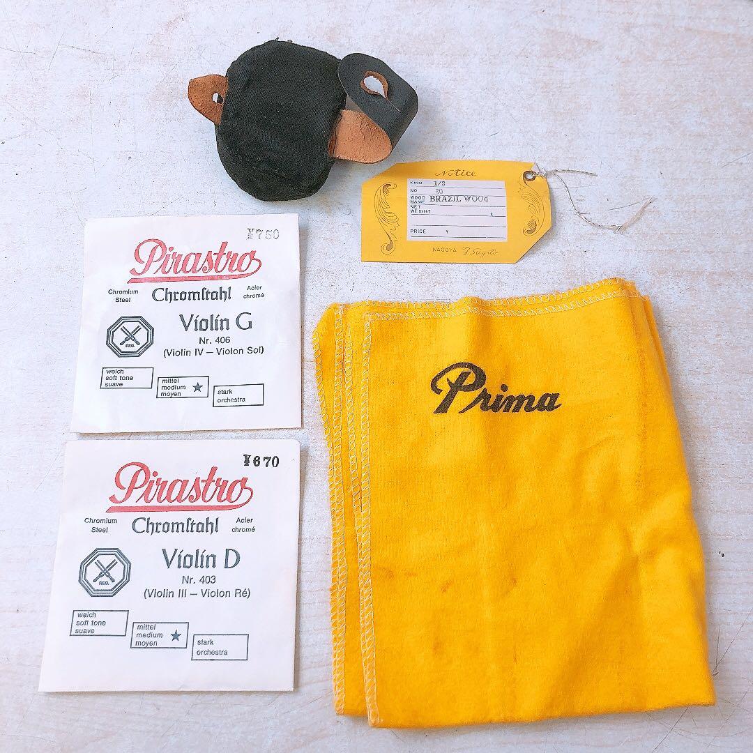 n*o様 杉藤楽弓 バイオリン Suzuki レトロ アンティーク 付属品・ケー