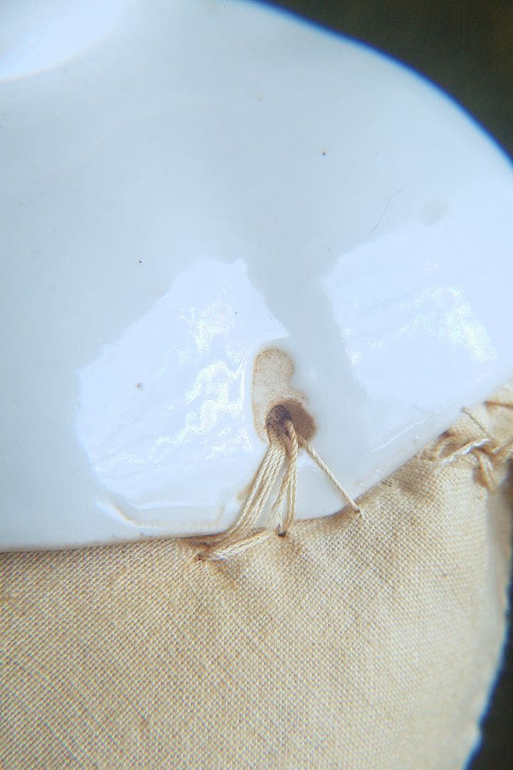 アンティーク チャイナヘッドドール 1880年頃 人形 ドイツ製 ビスクドール