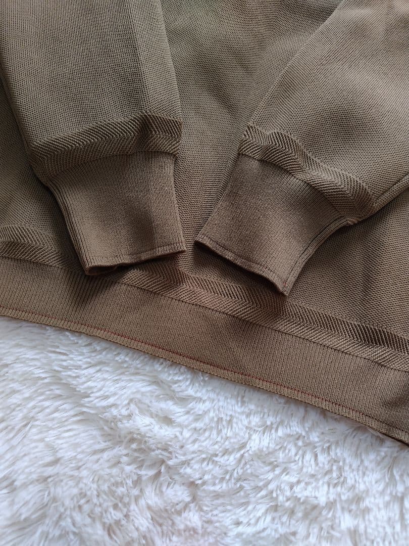 BRIEFING レディースゴルフウェア クルーネックニット キャメル Mサイズ