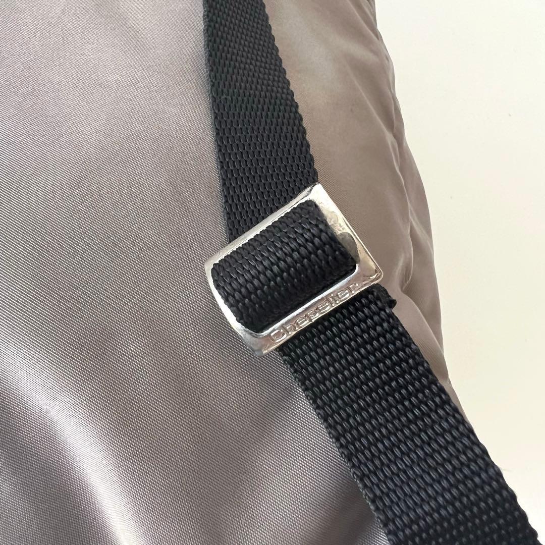 【フランス製】Herve Chapelierリュック グレーベージュ