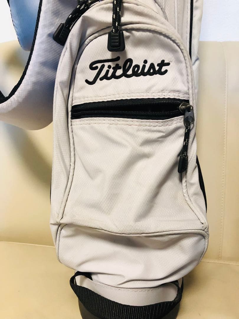 【送料込み】廃盤希少品　超軽量　Titleist グレー キャディバッグ