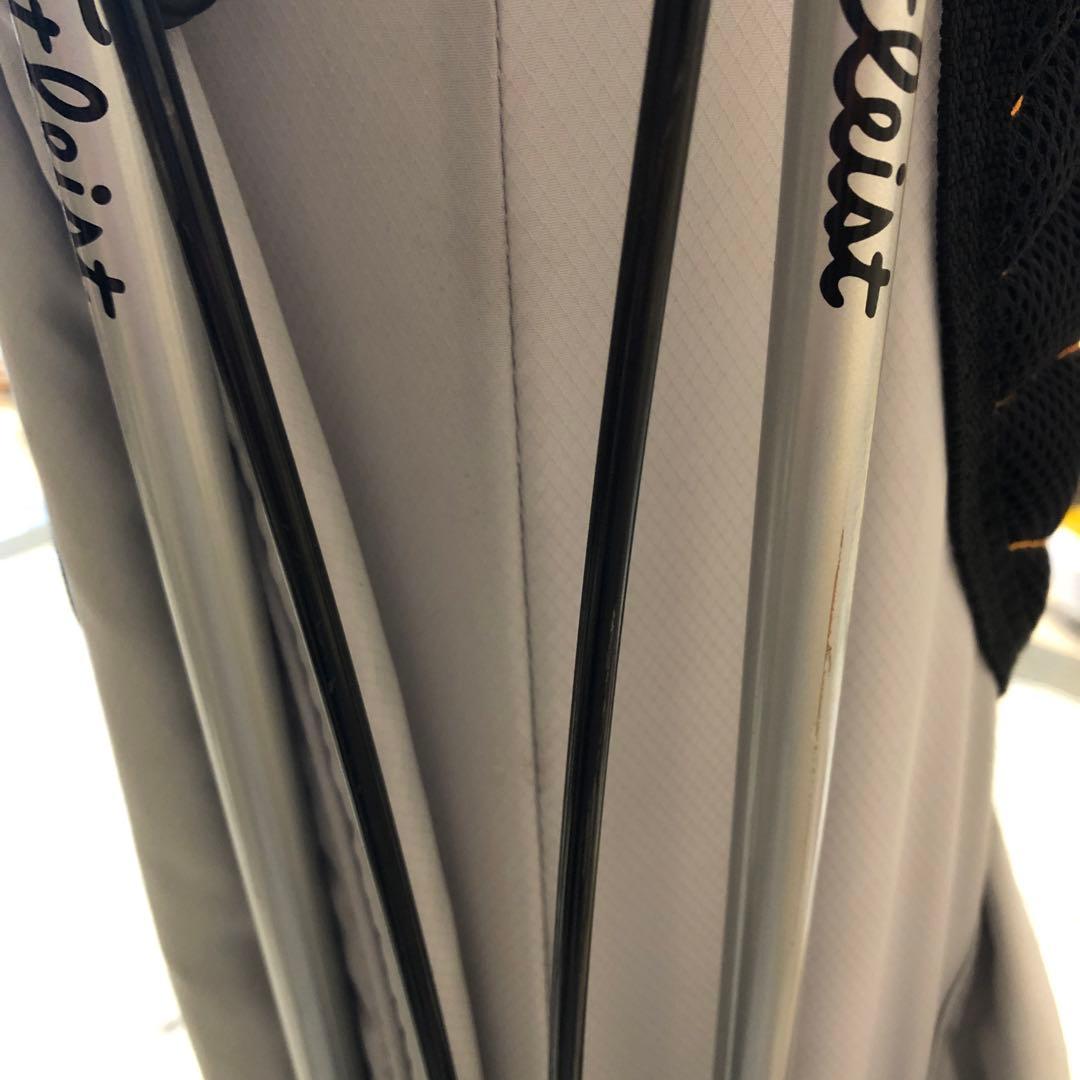 【送料込み】廃盤希少品　超軽量　Titleist グレー キャディバッグ