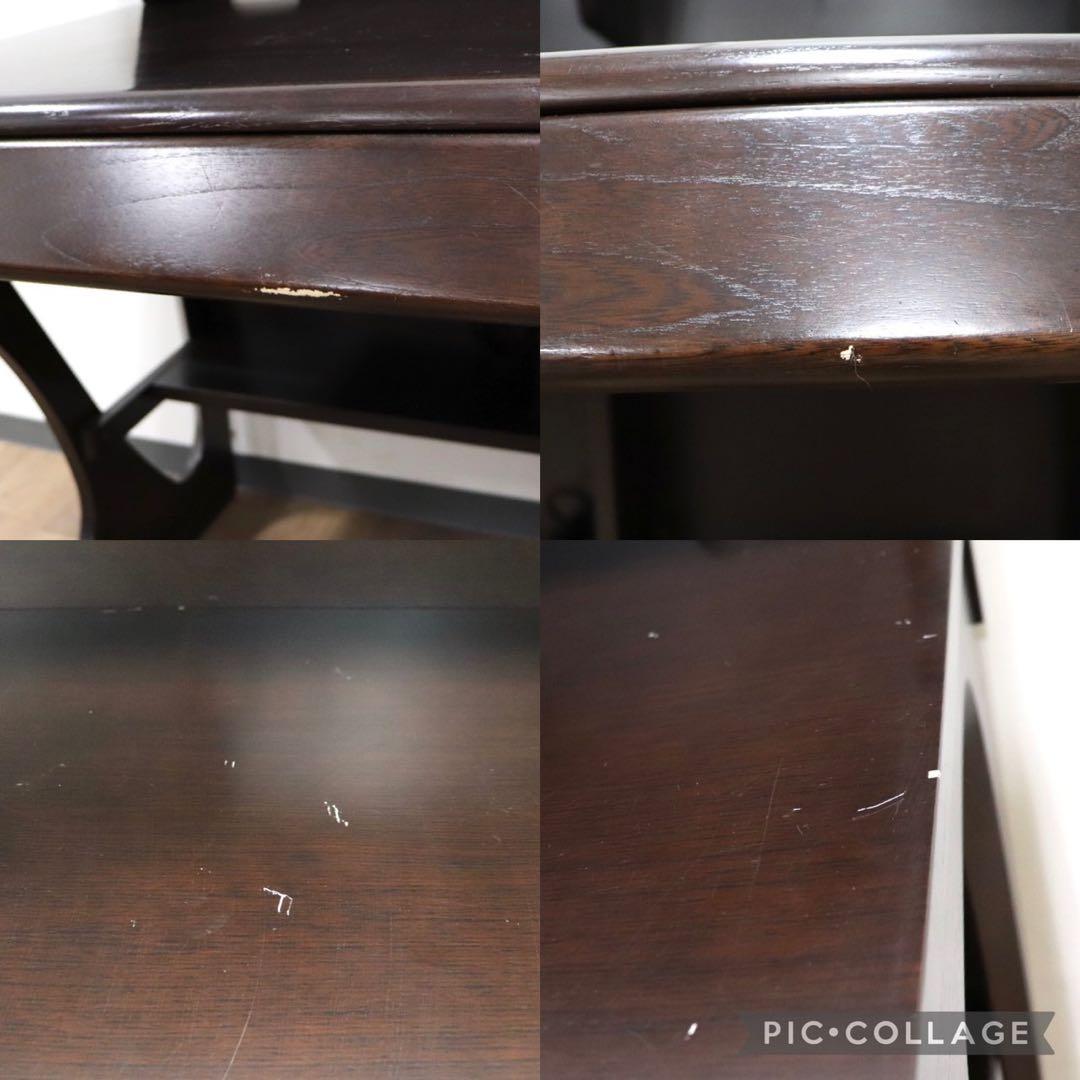 GMGK47○karimoku / カリモク ダークブラウン 学習机 勉強机 デ